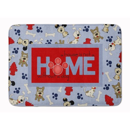 Micasa A House is not a home without a dog Machine Washable Memory Foam Mat MI712801